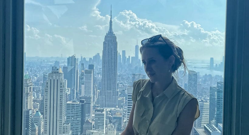 In New York mit der Volksbank: Das hat Chiara erlebt