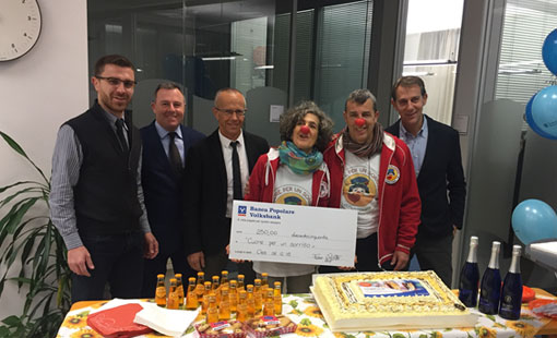 Volksbank: 15° compleanno della filiale capofila di Cles (nur in italienischer Sprache)