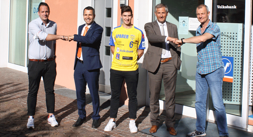 Volksbank in partnership con ASV Eppan Handball
