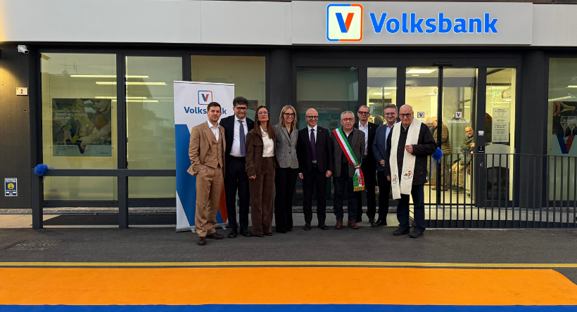 Volksbank apre la nuova filiale di Montecchio Maggiore, è la 33° della provincia di Vicenza