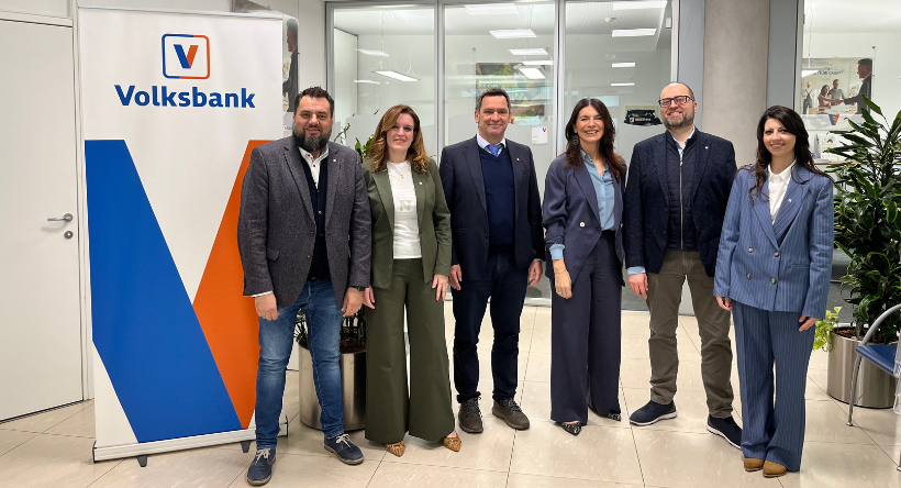 La filiale Volksbank di Valdobbiadene festeggia i 20 anni di presenza sul territorio