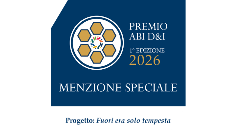 Volksbank: menzione speciale al Premio ABI Diversità e Inclusione per il progetto “Fuori era solo tempesta” 