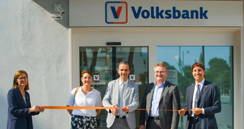 Nuova filiale di Volksbank a Caorle: è la 15°esima della provincia di Venezia